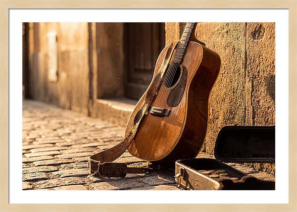 Street Musicians Guitar