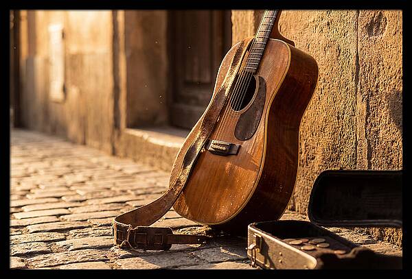 Street Musicians Guitar