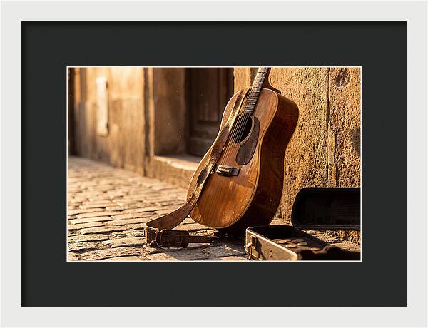 Street Musicians Guitar