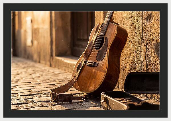 Street Musicians Guitar
