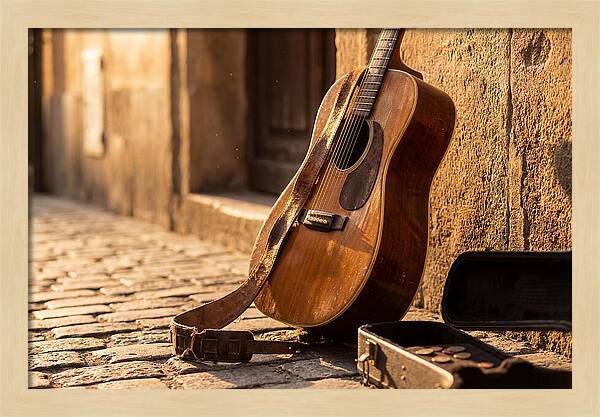 Street Musicians Guitar