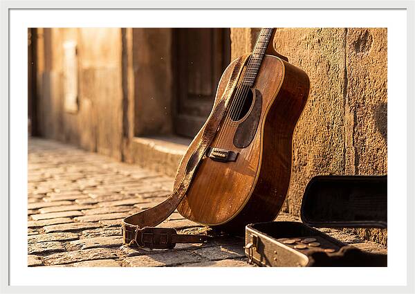 Street Musicians Guitar