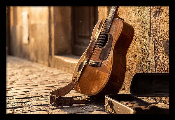 Street Musicians Guitar