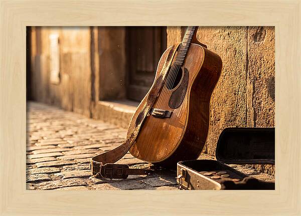 Street Musicians Guitar