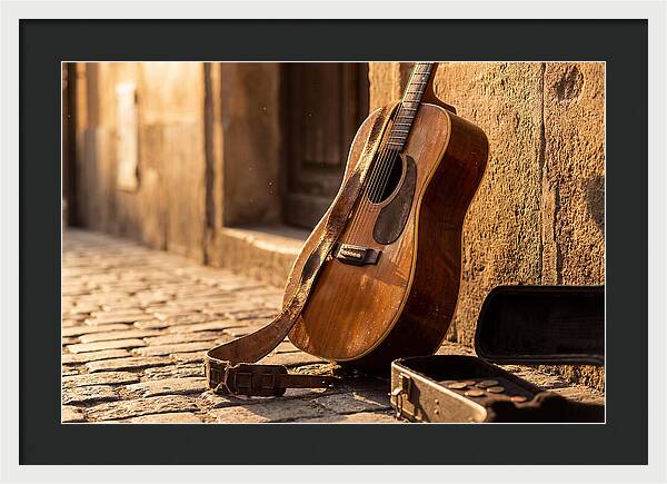 Street Musicians Guitar