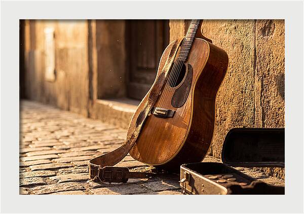 Street Musicians Guitar
