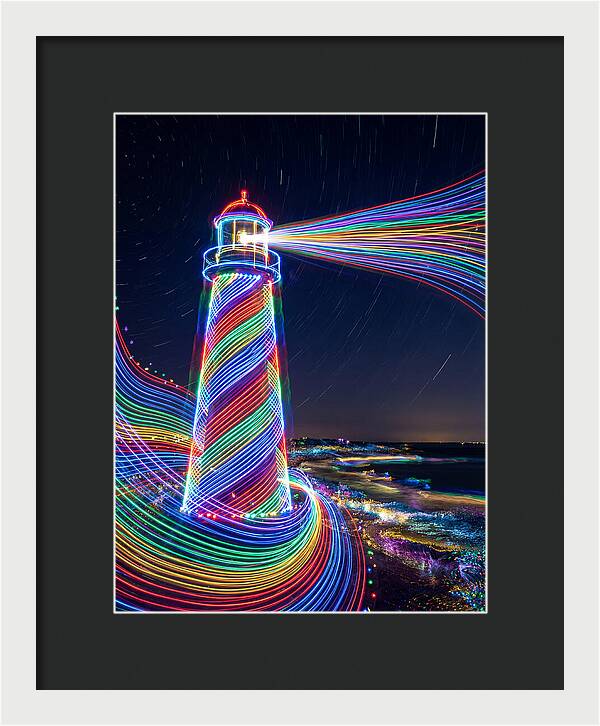 Striped Lighthouse