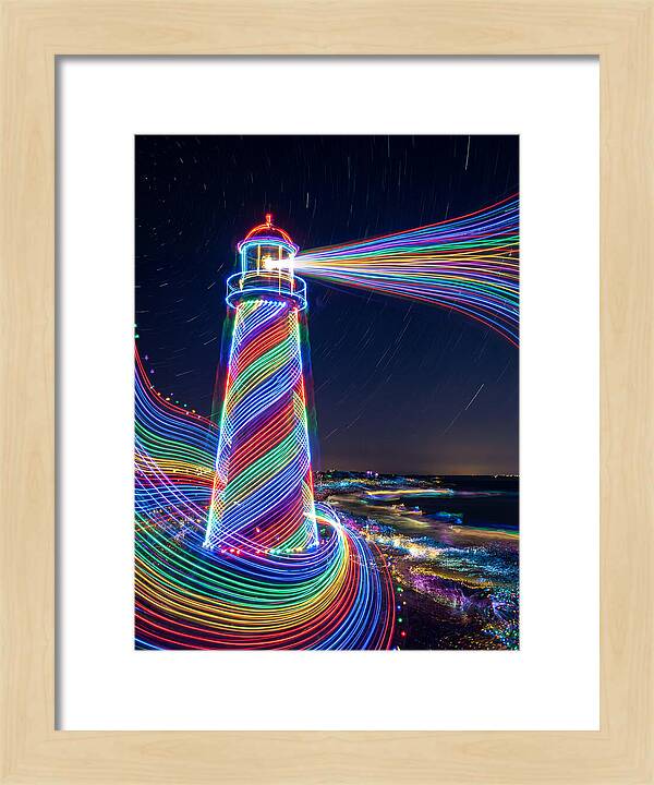 Striped Lighthouse