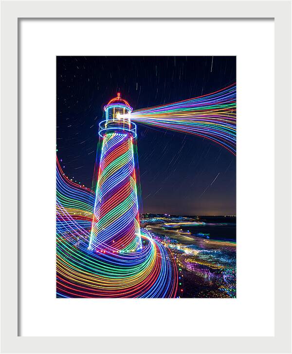 Striped Lighthouse