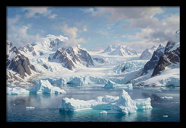 Stunning Antarctic Serenity