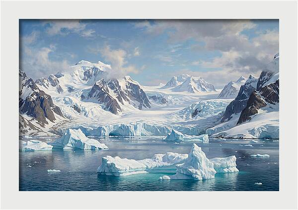Stunning Antarctic Serenity