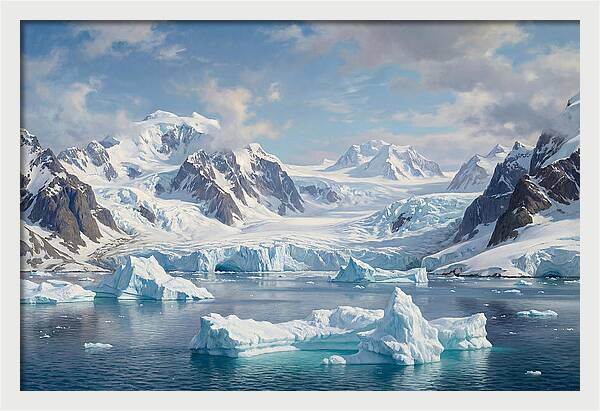 Stunning Antarctic Serenity