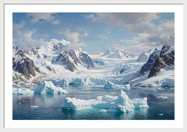Stunning Antarctic Serenity