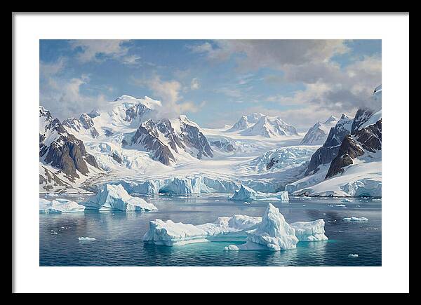 Stunning Antarctic Serenity