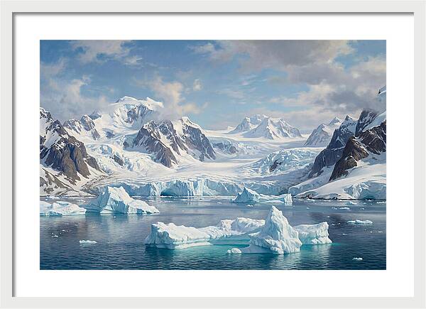 Stunning Antarctic Serenity