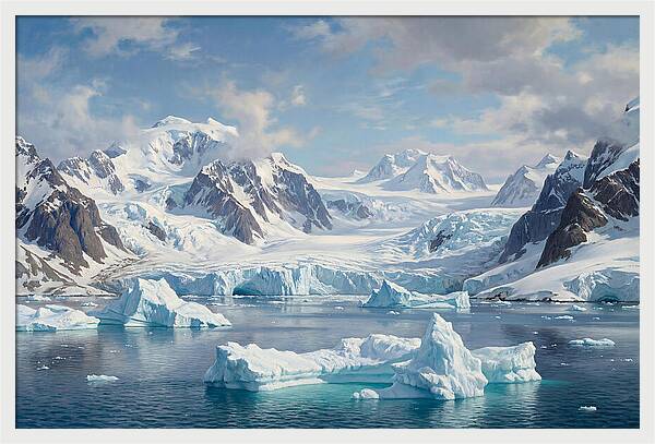 Stunning Antarctic Serenity