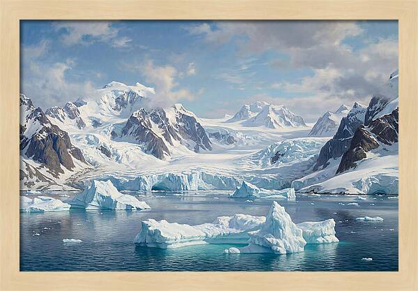 Stunning Antarctic Serenity