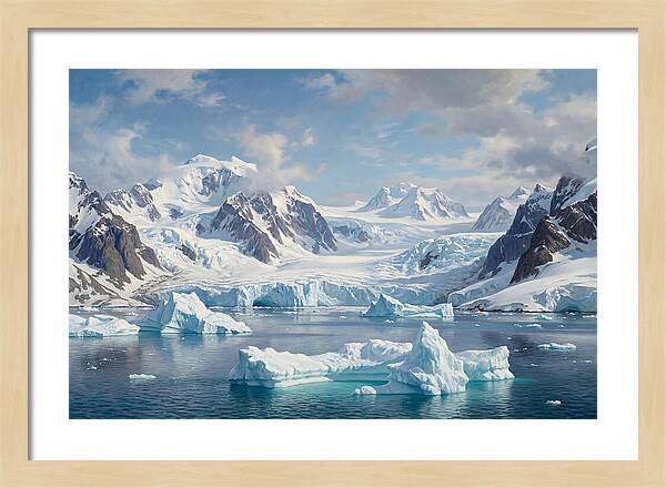 Stunning Antarctic Serenity