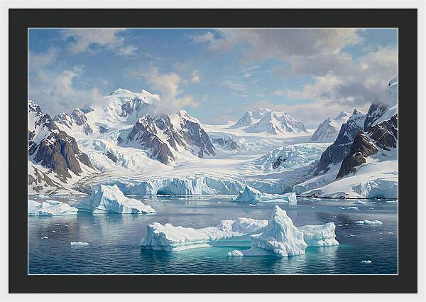 Stunning Antarctic Serenity