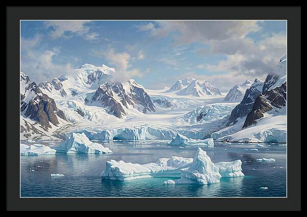 Stunning Antarctic Serenity
