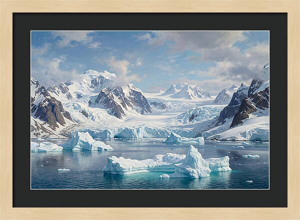 Stunning Antarctic Serenity