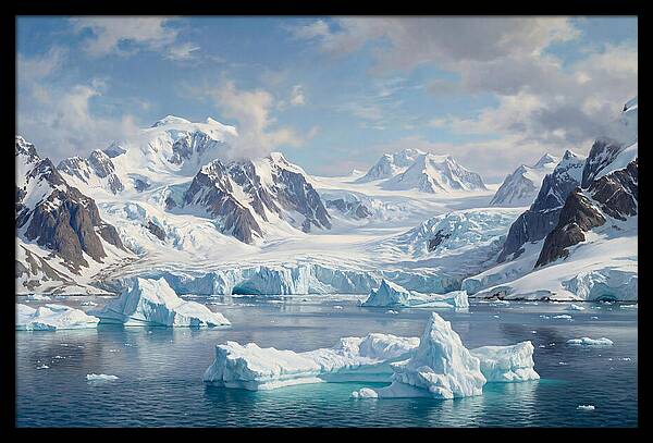 Stunning Antarctic Serenity