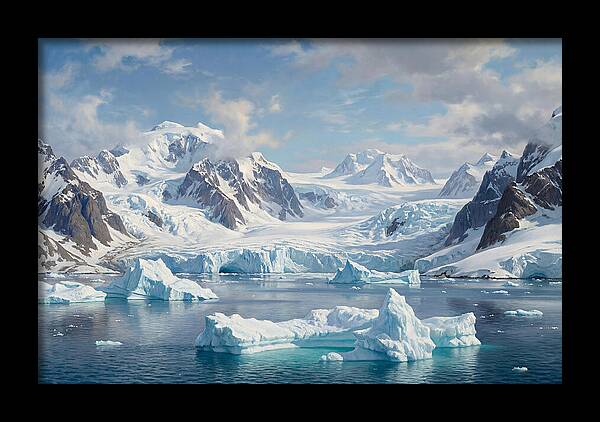 Stunning Antarctic Serenity