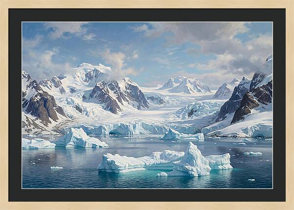 Stunning Antarctic Serenity