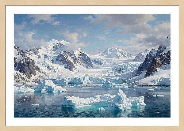 Stunning Antarctic Serenity