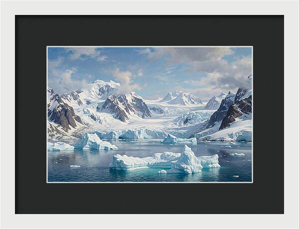 Stunning Antarctic Serenity