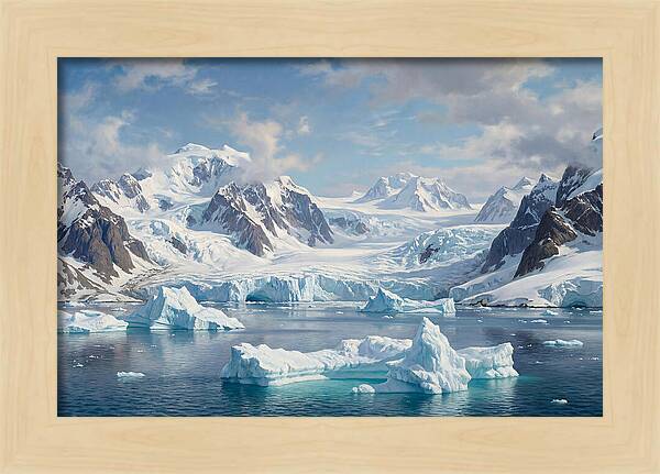 Stunning Antarctic Serenity
