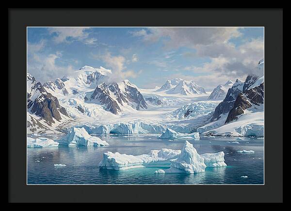 Stunning Antarctic Serenity