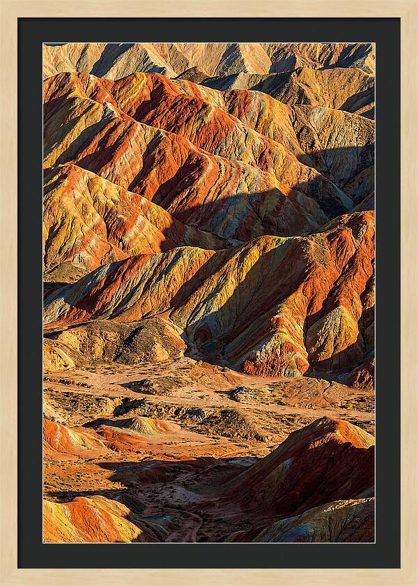Stunning Colors Of Zhangye Danxia