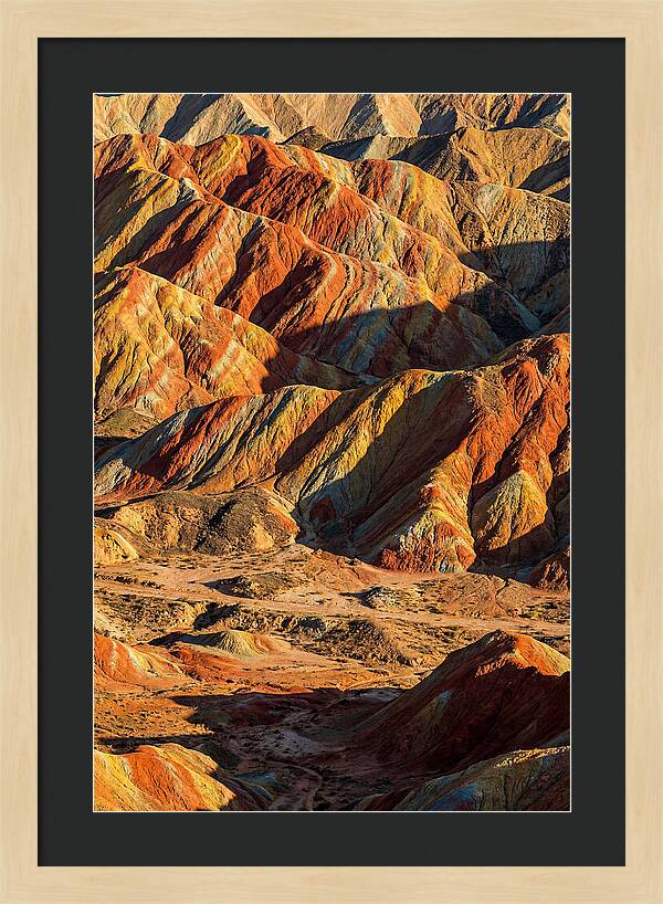 Stunning Colors Of Zhangye Danxia