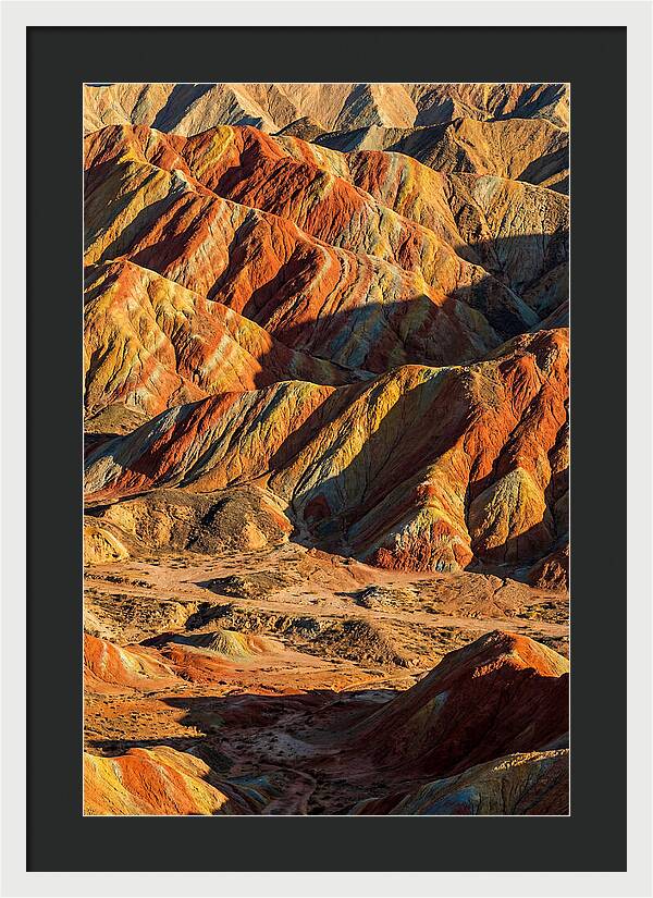 Stunning Colors Of Zhangye Danxia