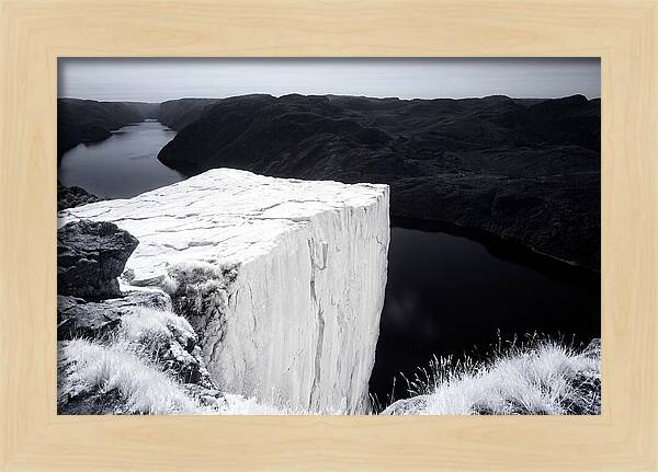 Stunning Pulpit Rock Overlooking Lysefjord