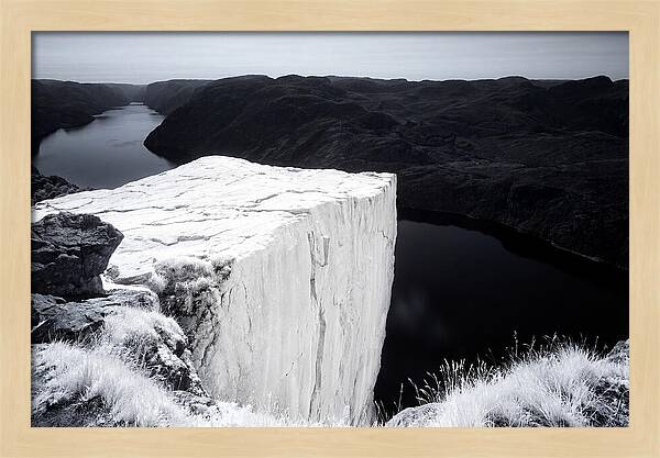 Stunning Pulpit Rock Overlooking Lysefjord
