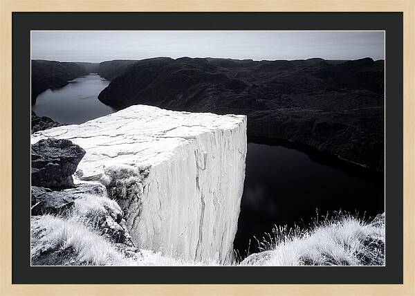 Stunning Pulpit Rock Overlooking Lysefjord