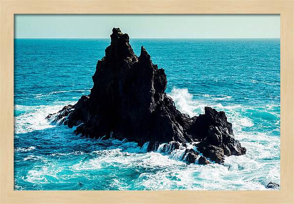 Stunning Rock Formation Under Sky