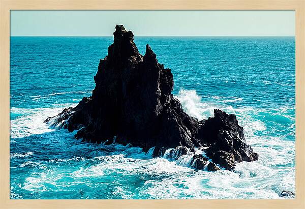 Stunning Rock Formation Under Sky