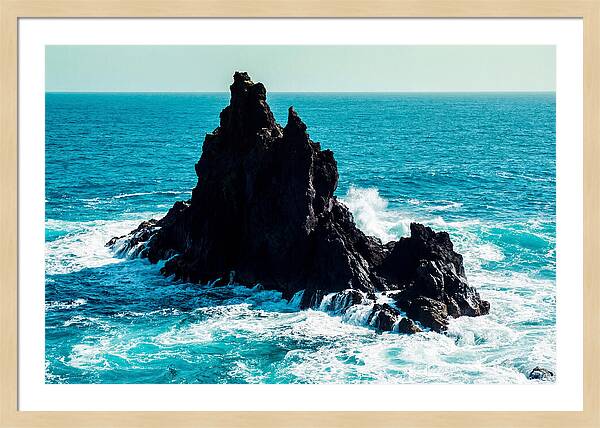 Stunning Rock Formation Under Sky