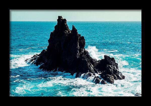 Stunning Rock Formation Under Sky