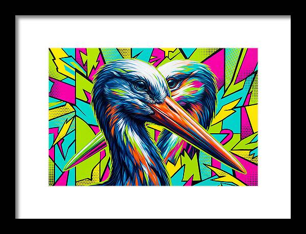Stunning Stork Duo