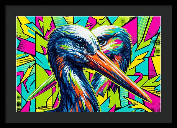Stunning Stork Duo