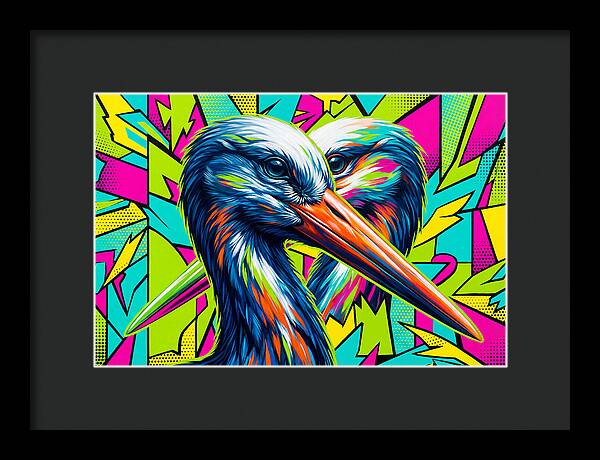 Stunning Stork Duo