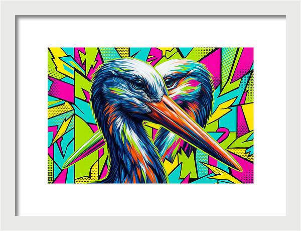 Stunning Stork Duo