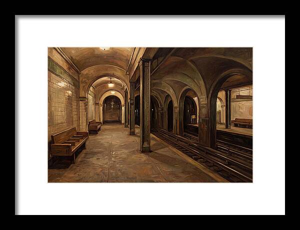 Subway Platform Serenity