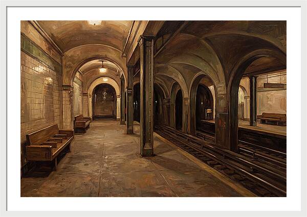 Subway Platform Serenity
