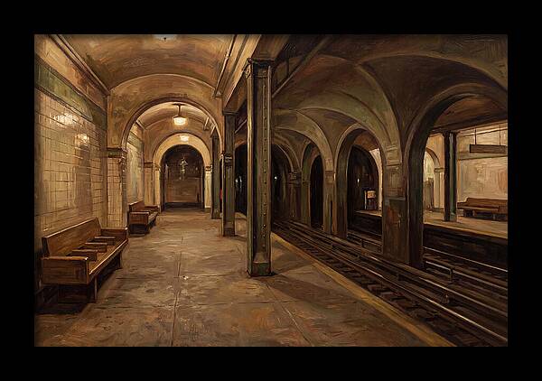 Subway Platform Serenity