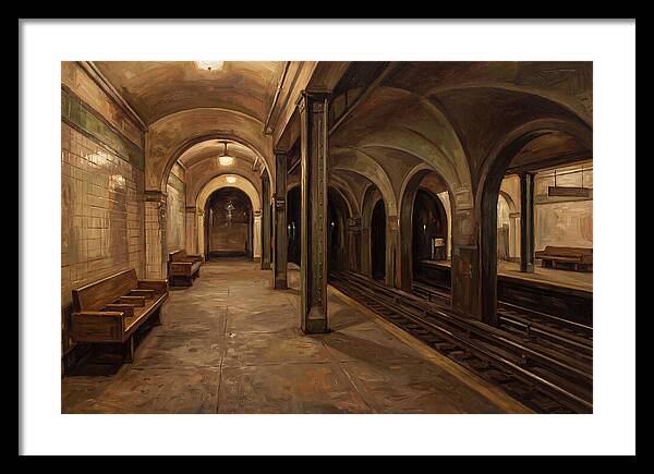 Subway Platform Serenity